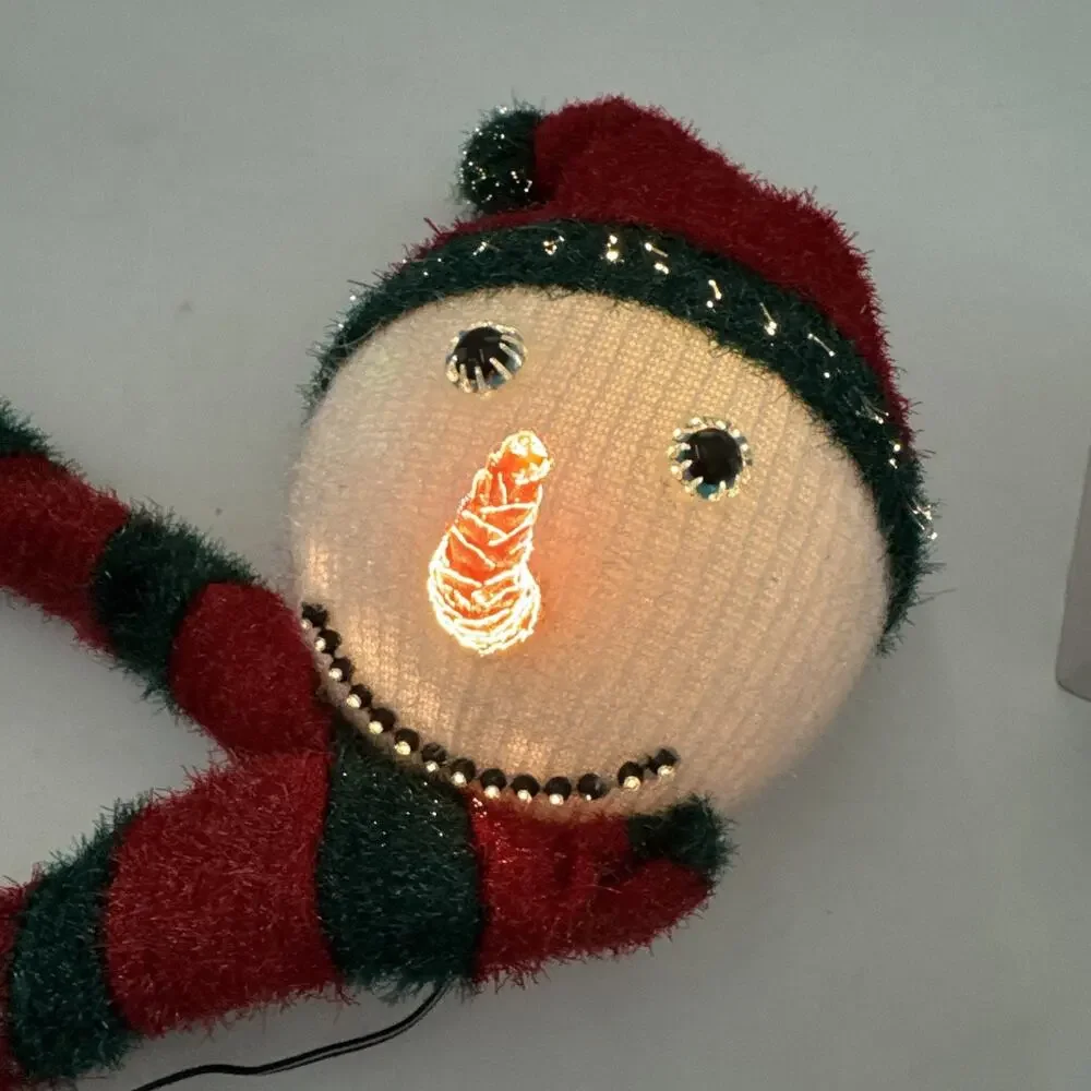 Kurt Adler Fiber Optic 7” Color Changing Christmas Snowman Head EXTRA Bulb